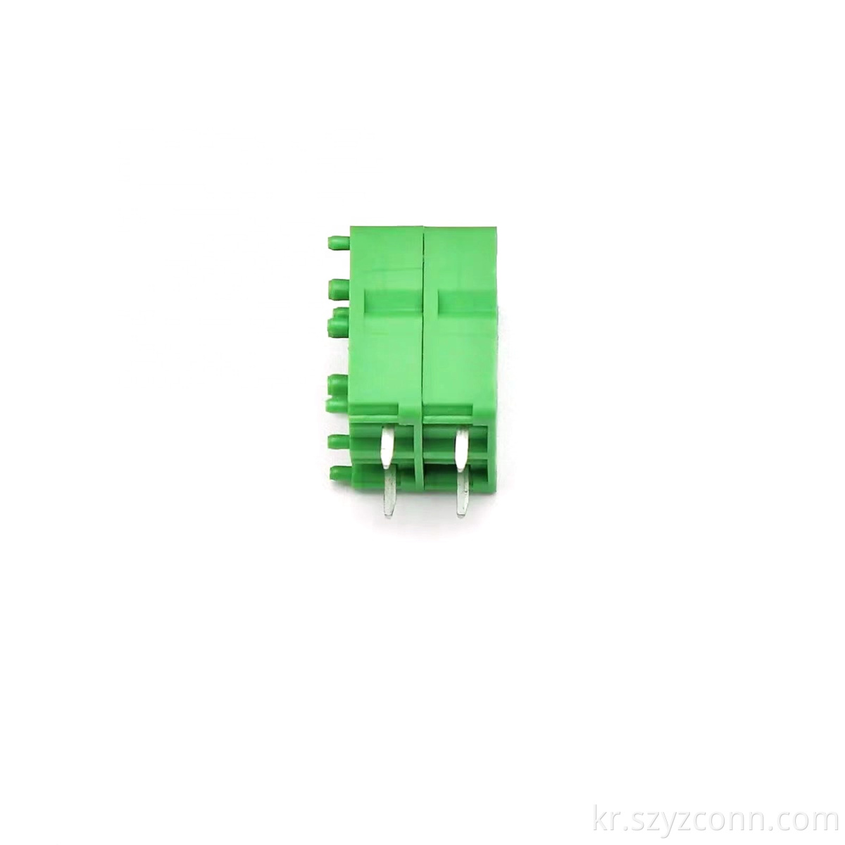 5.0mm 피치 PCB 스프링 터미널 볼크 그린 스트레이트 5.0mm Pitch PCB Spring Terminal Bolcks Green Straight